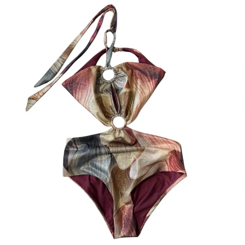 Boamar Egeo Medium Metallic One‎ Piece Swim Suit